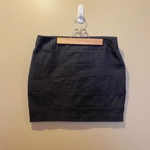 A. Byer charcoal pencil skirt